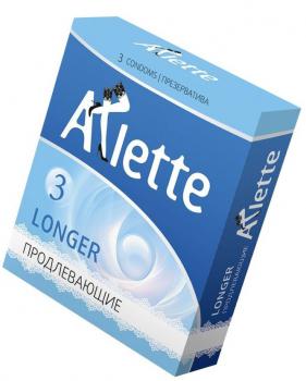 Презервативы Arlette Longer с продлевающим эффектом - 3 шт