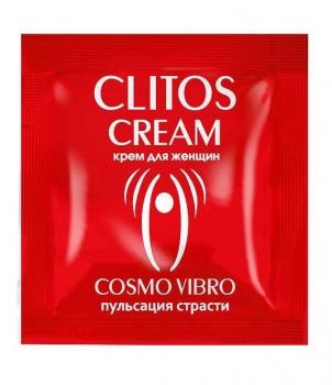 Пробник возбуждающего крема для женщин Clitos Cream - 1,5 гр