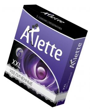 Презервативы Arlette XXL увеличенного размера - 3 шт