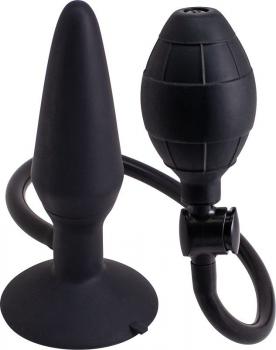 Анальная пробка с функцией расширения Inflatable Butt Plug Medium - 14,2 см