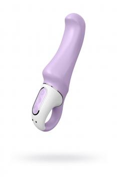 Сиреневый вибратор Satisfyer Vibes Charming Smile - 18,5 см