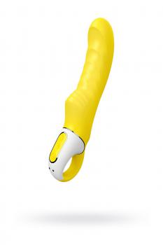 Жёлтый вибратор Satisfyer Vibes Yummy Sunshine - 22,5 см